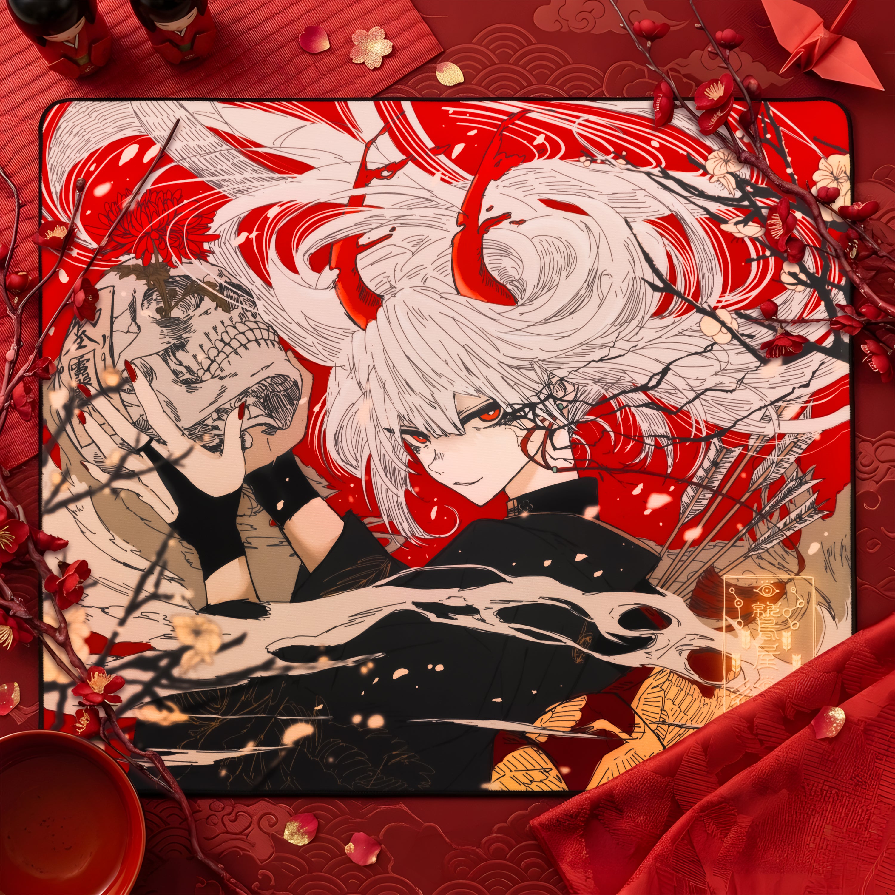 AbyssGaming CRIMSON REMAINS Cloth Mousepad