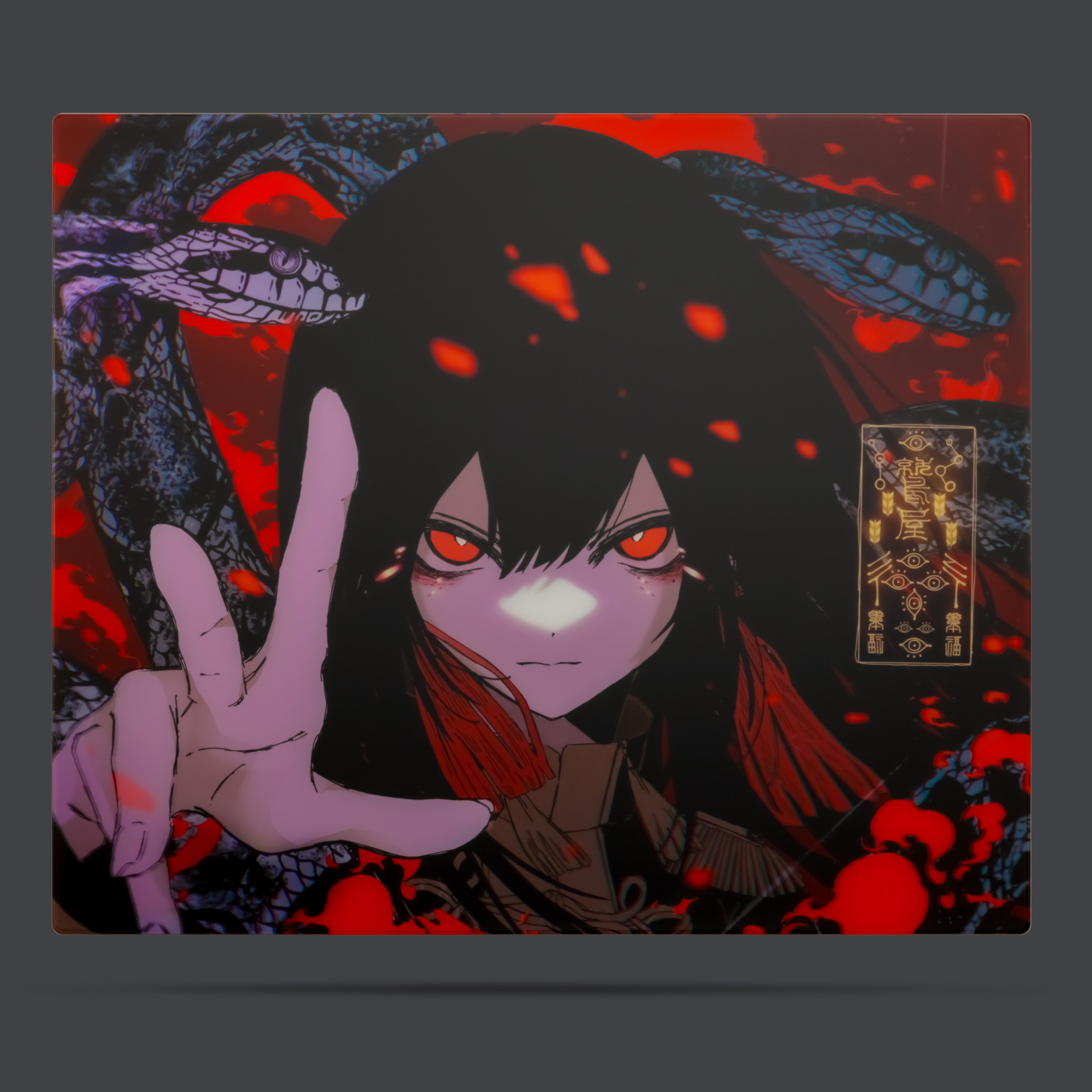 AbyssGaming Scarlet Glass Mouse Pad