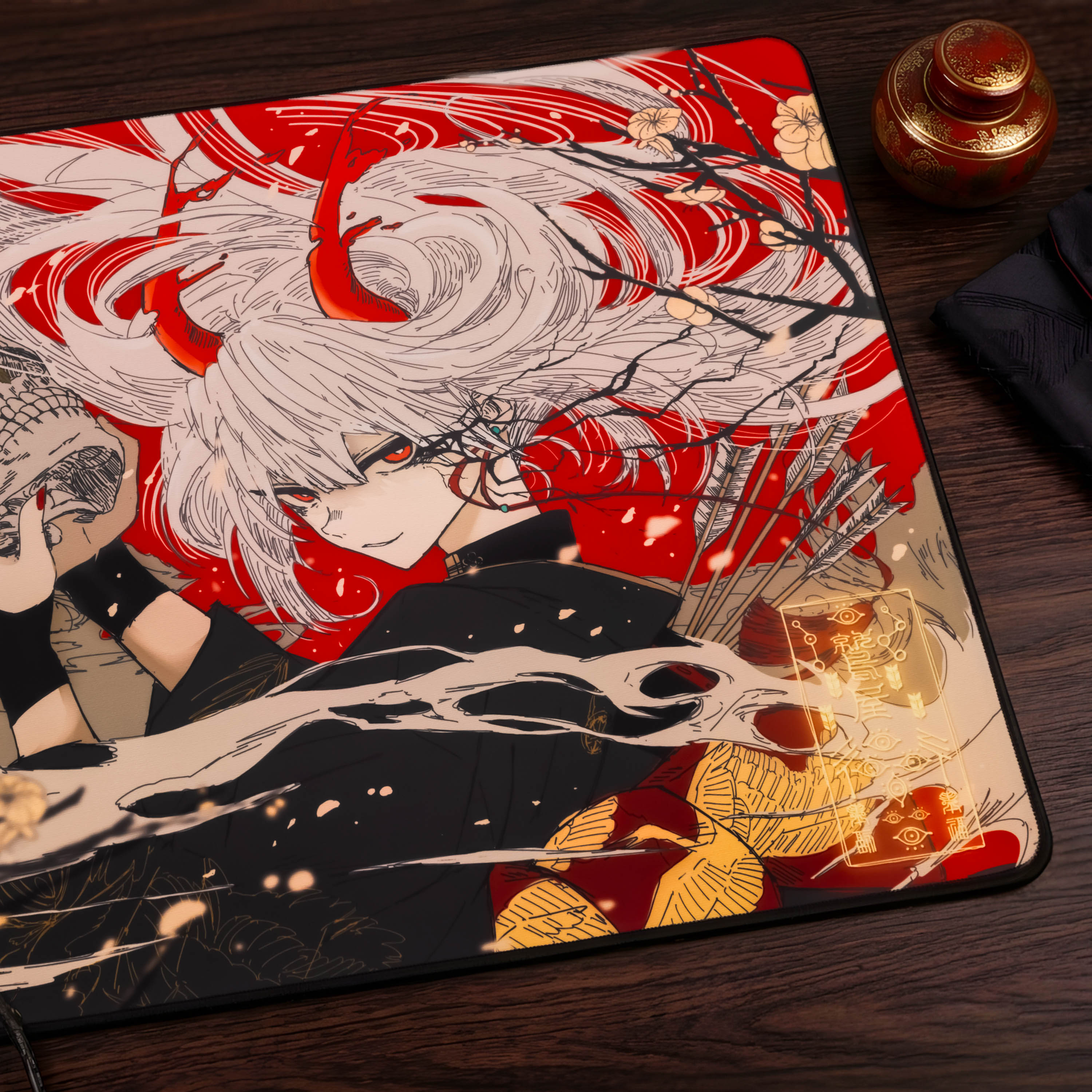 AbyssGaming CRIMSON REMAINS Cloth Mousepad