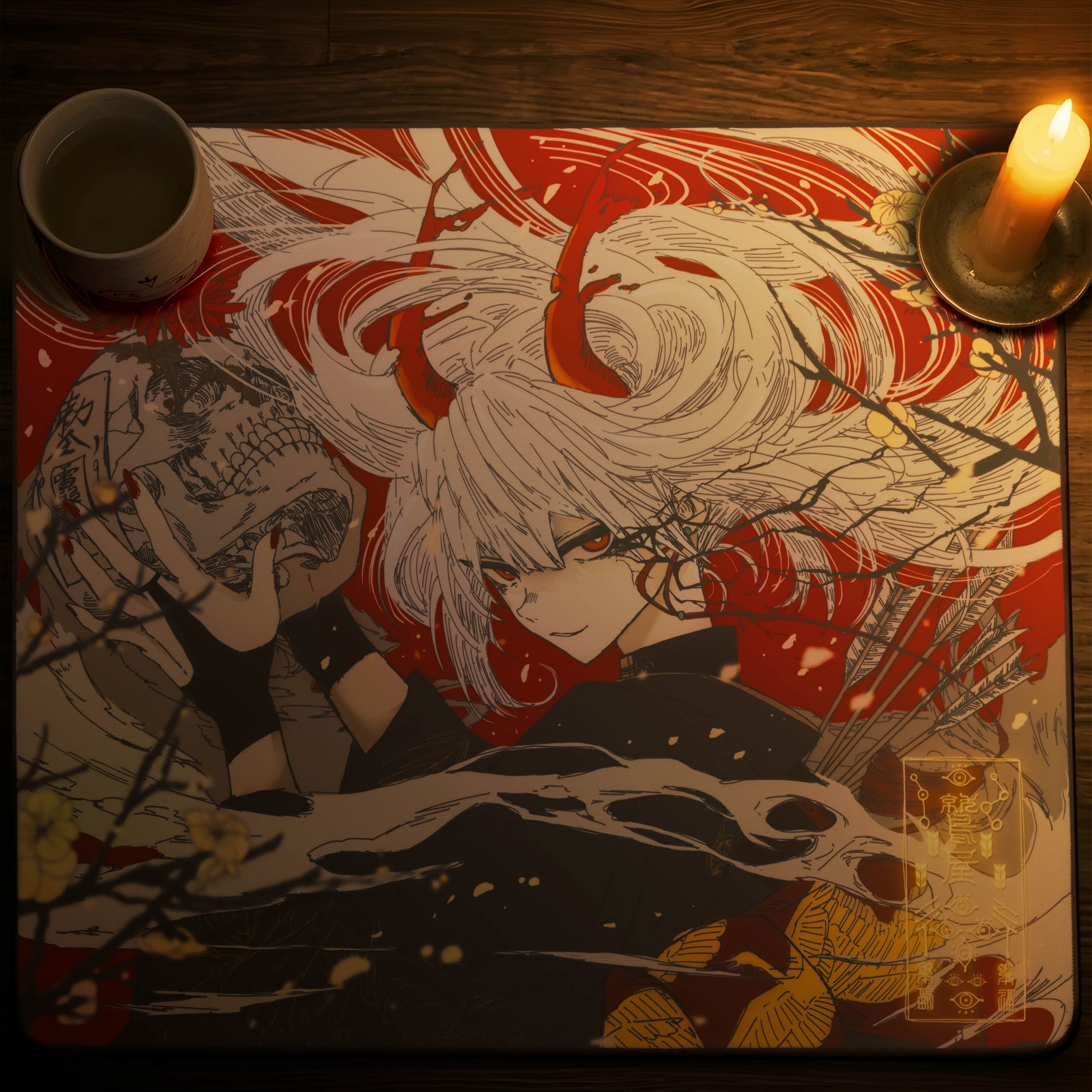 AbyssGaming CRIMSON REMAINS Cloth Mousepad