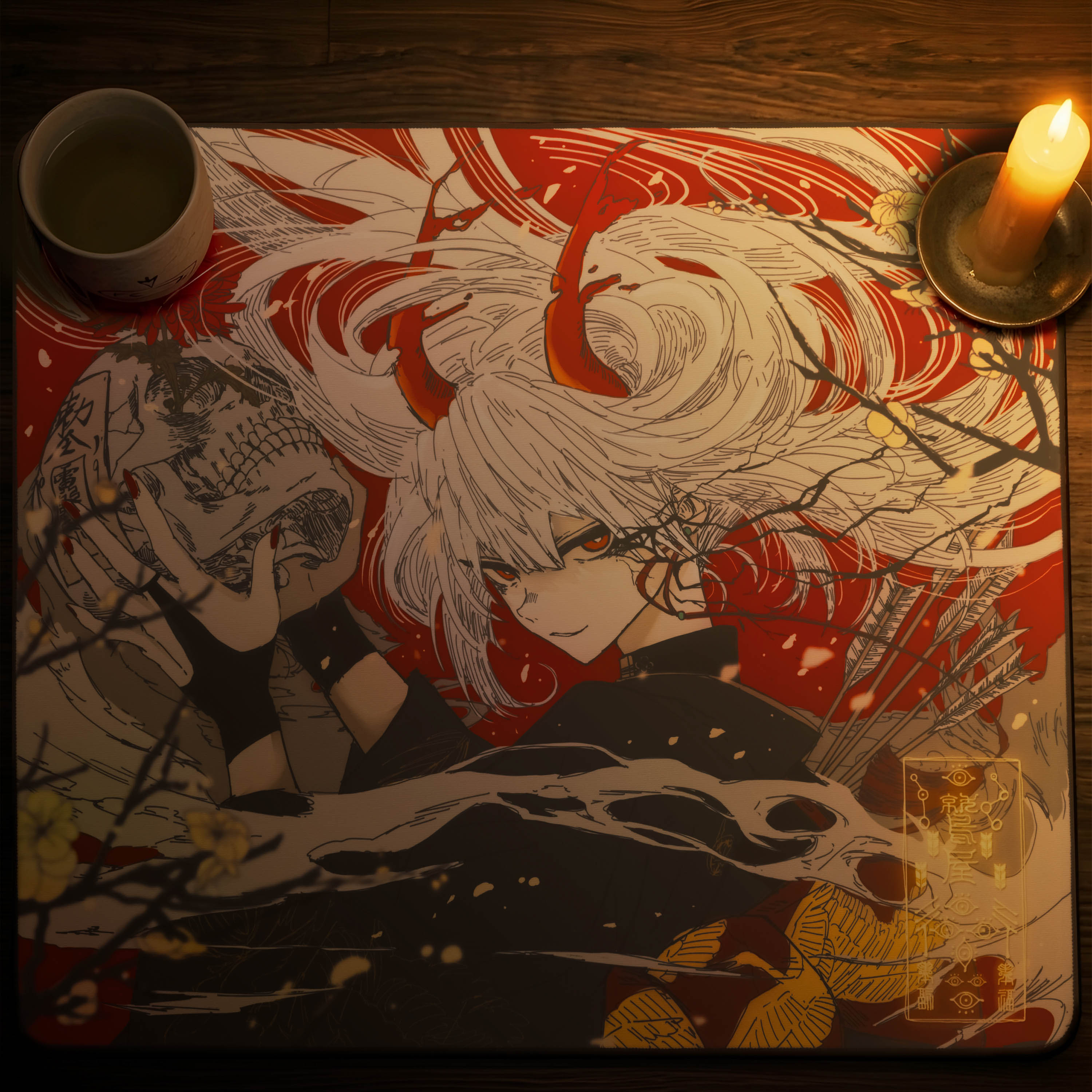 AbyssGaming CRIMSON REMAINS Cloth Mousepad