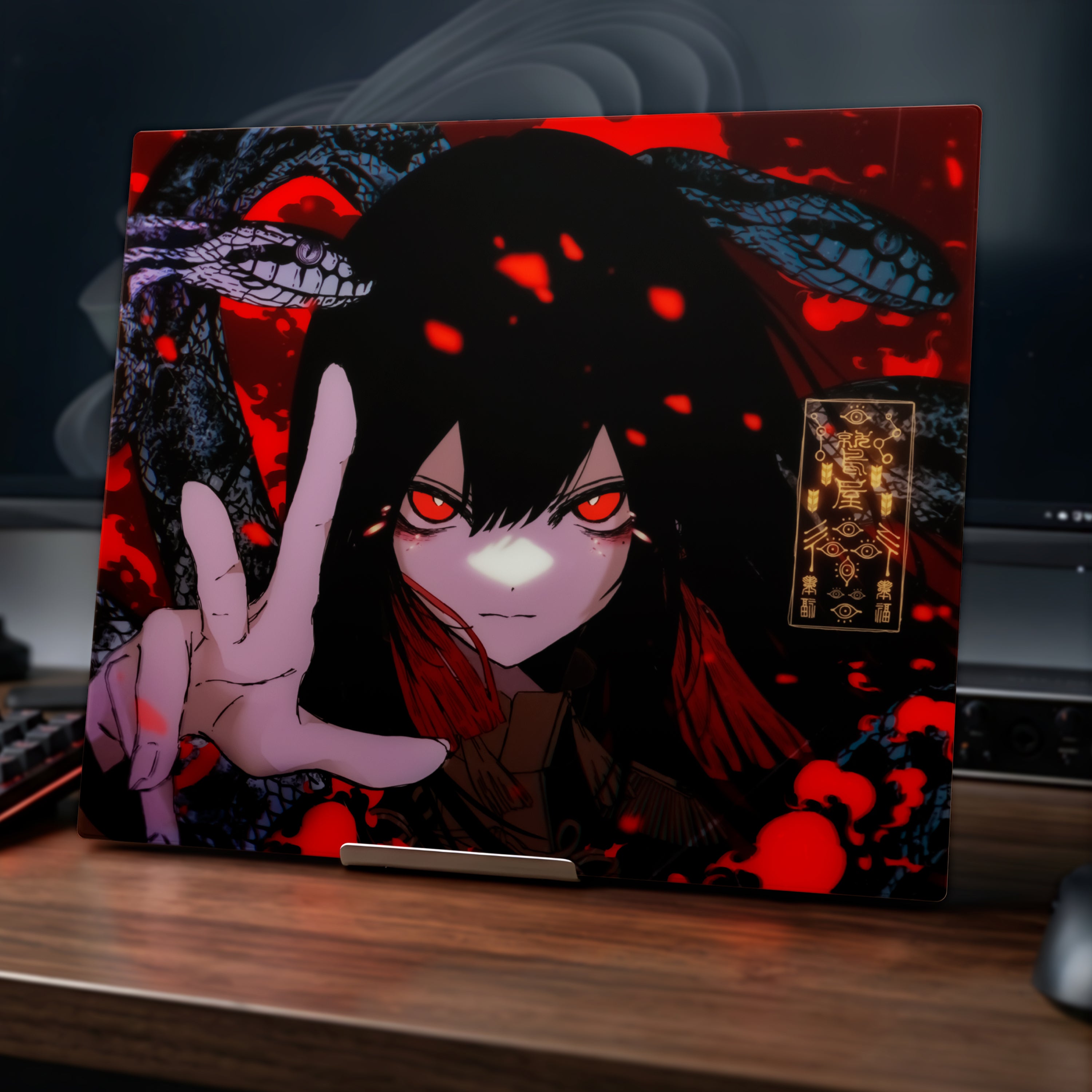 AbyssGaming Scarlet Glass Mouse Pad