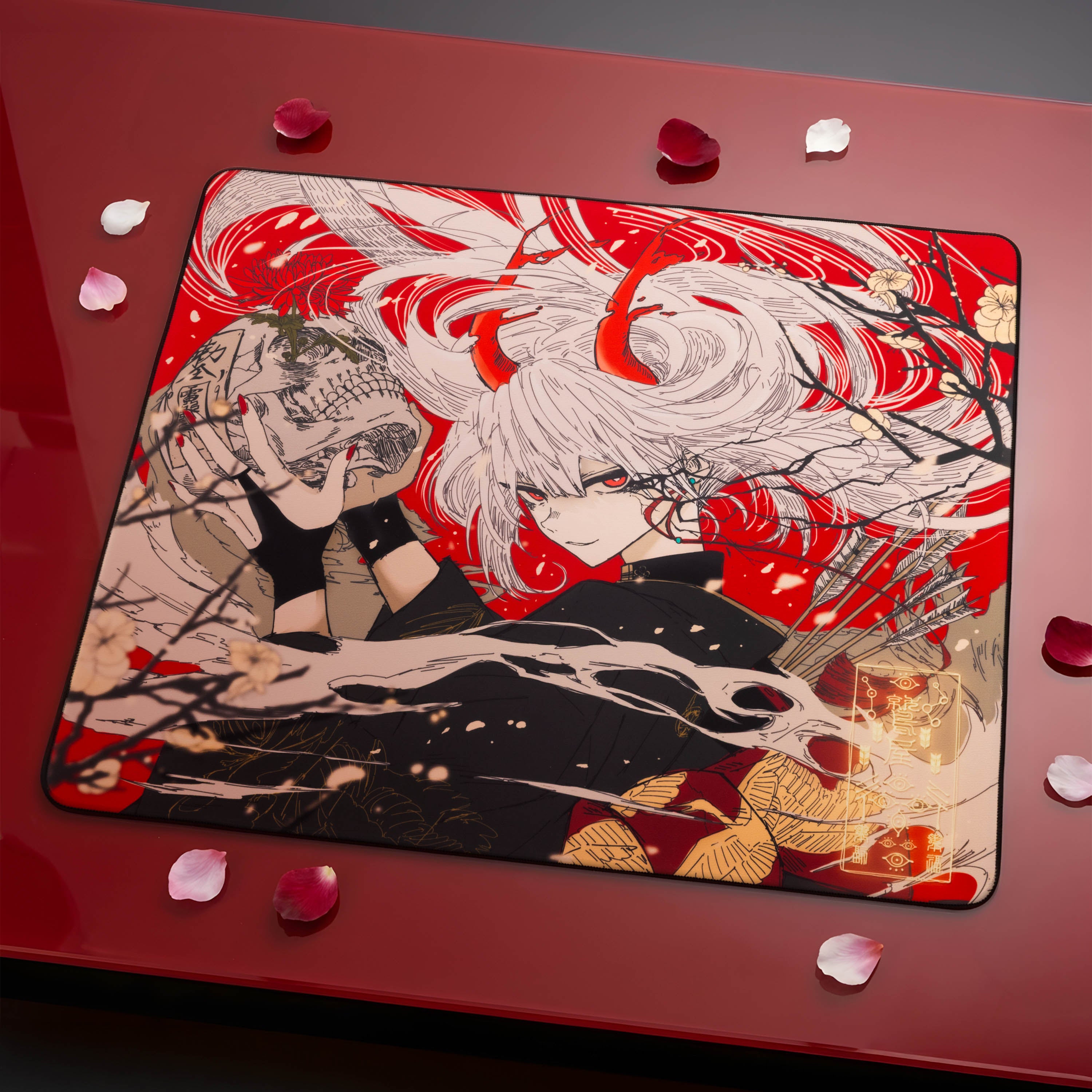 AbyssGaming CRIMSON REMAINS Cloth Mousepad