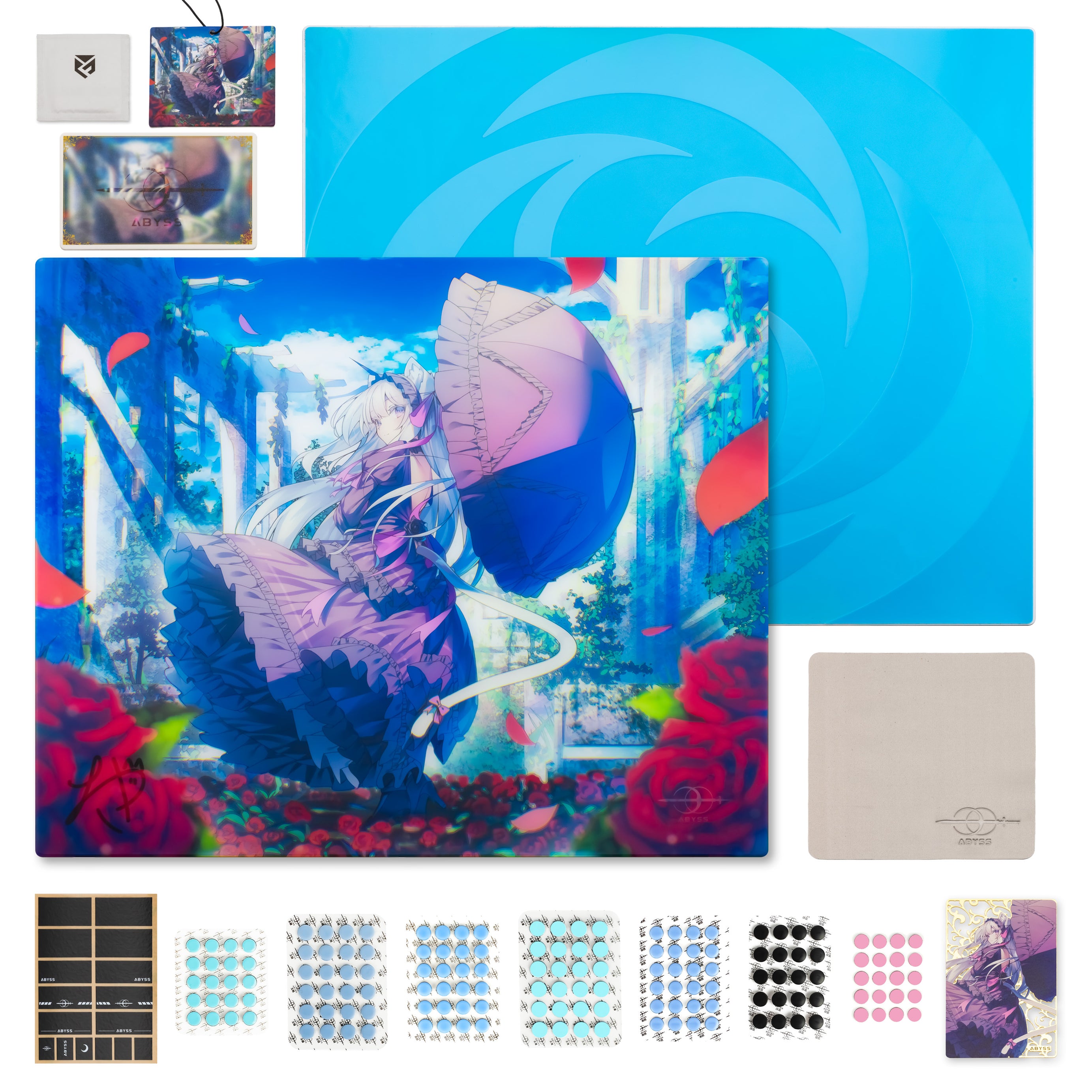 AbyssGaming AZURE Glass Mousepad