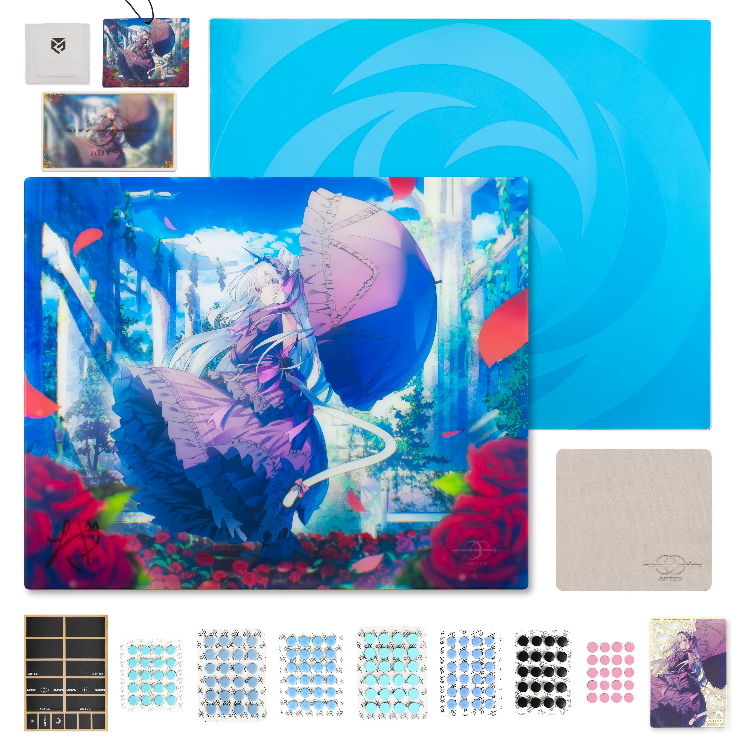 AbyssGaming AZURE Glass Mousepad